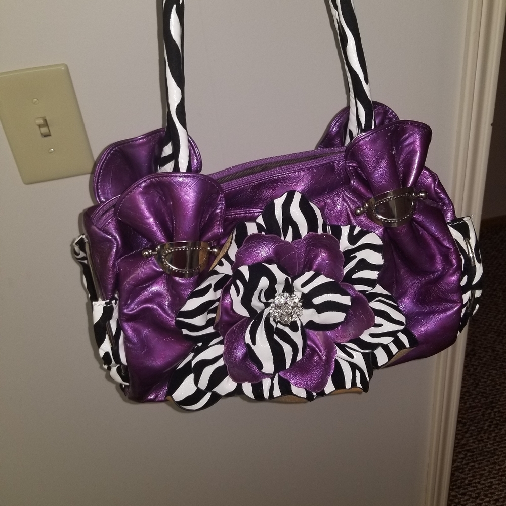 Purple purse